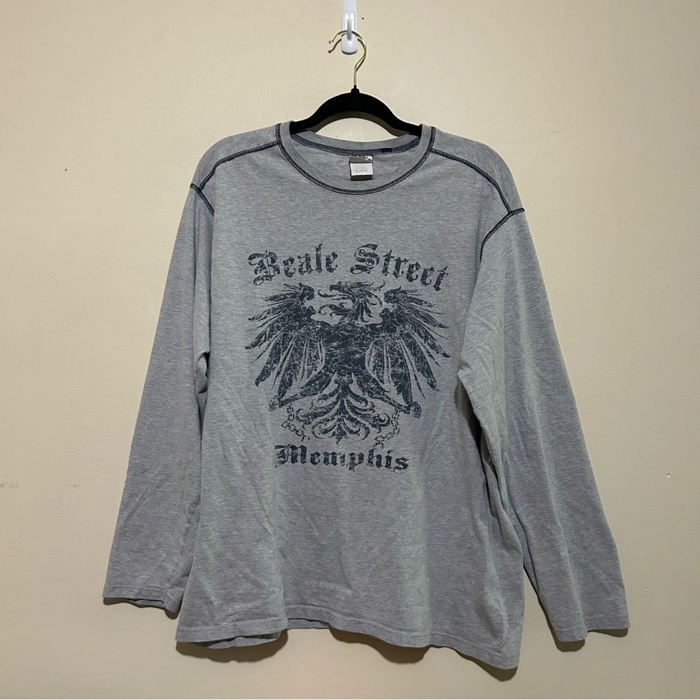 Hanes Beefy Y2K Long Sleeve Tee